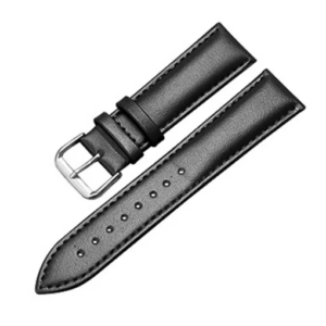 Luxury Genuine Leather Watch Strap with Quick Release – Premium Leather Band for Smartwatch