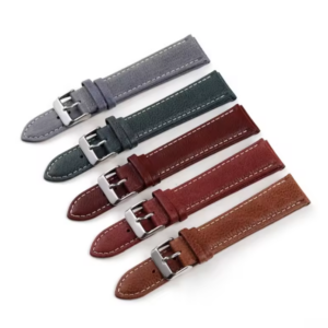 High-Quality Custom Replacement Genuine Bovine Leather Watch Band Strap – Premium Leather Watch Band