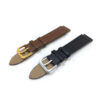 Custom Genuine Leather Watch Band for Men – Classic Handcrafted Strap in Black & Brown